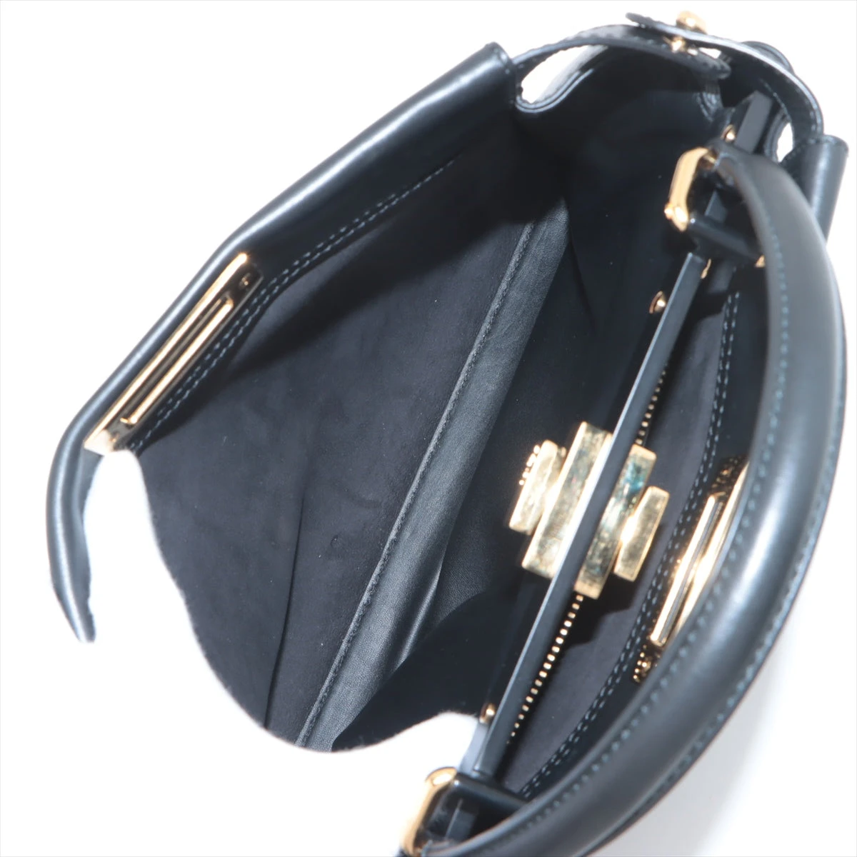 ★美品★フェンディ ハンドバッグ 8BN226 ピーカブー レザー 2WAY 09a9513cd584e8db76784db2581176