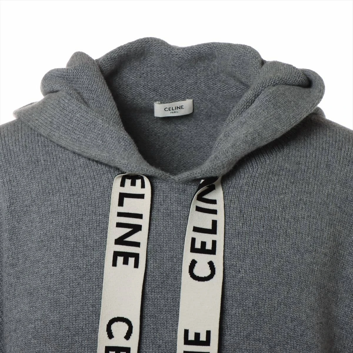 未使用級 稀少 CELINE セリーヌ ウール カシミヤ ベスト ジレ コート