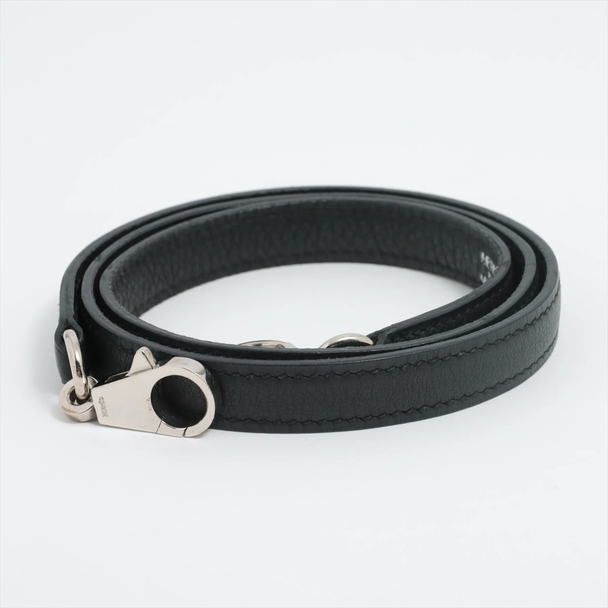 美品　エルメス　エールライン　ショルダーストラップ　長さ調節可能　ブラック 美品 エルメス エールライン ショルダーストラップ 長さ調節可能