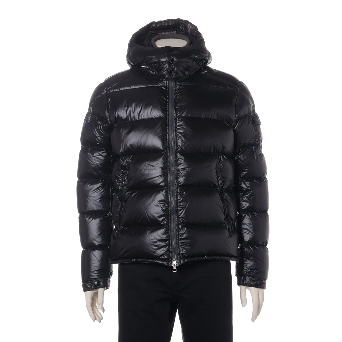 正規品 美品 モンクレール ジン ZIN ブラック 黒 メンズ ダウンジャケット MONCLER ZIN メンズダウンジャケット黒