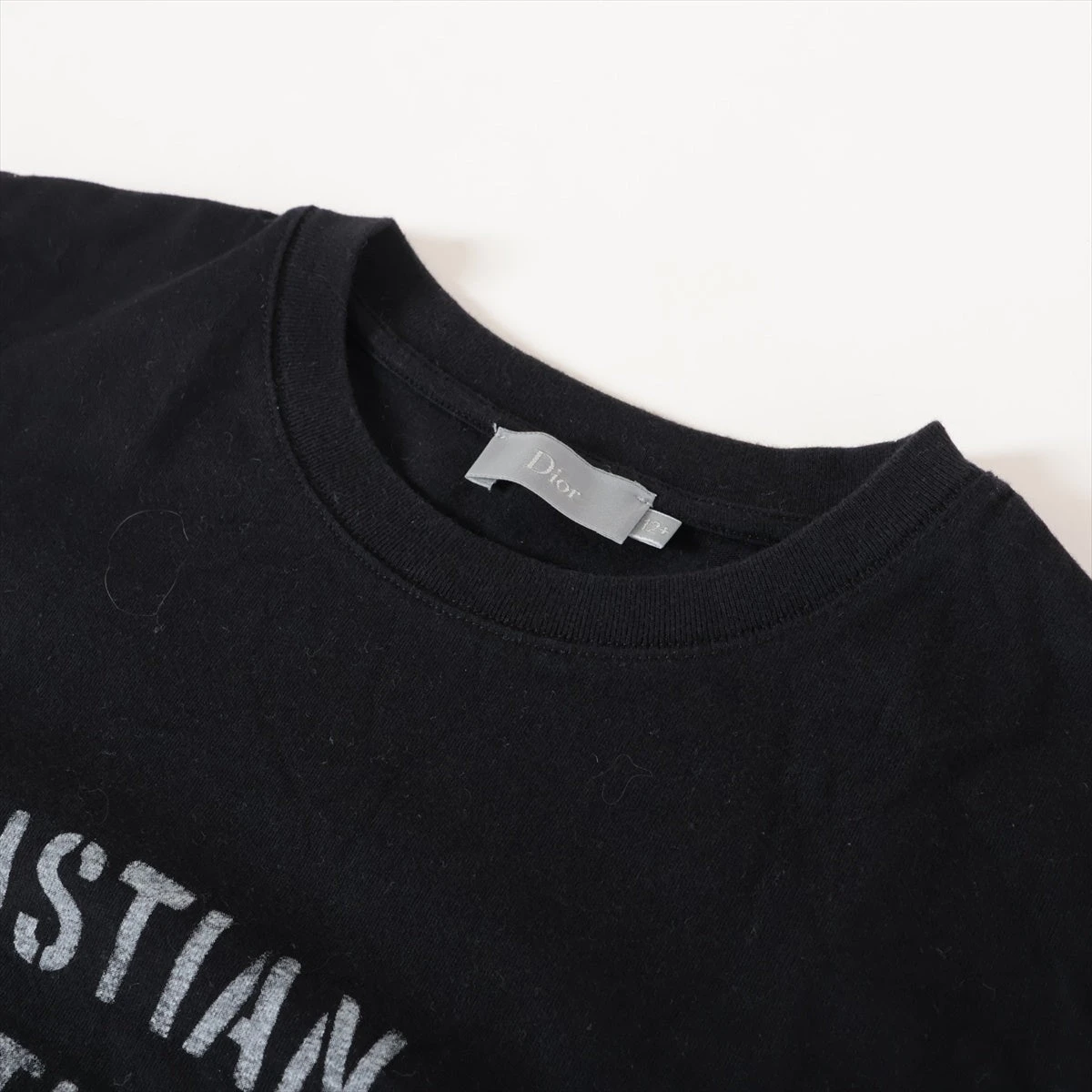 ディオール コットン Tシャツ 12+ キッズ ブラック 1SBK23TEEA