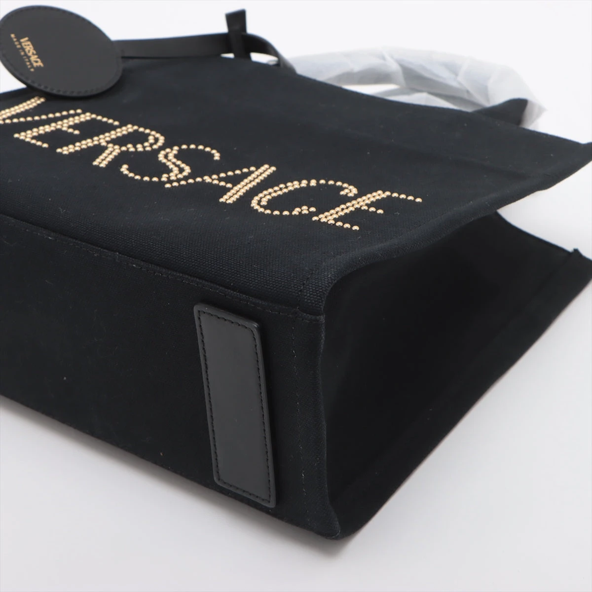 VERSACE* ヴェルサーチ ロゴ 2way ハンドバッグ ブラック 送関込 楽天市場】【バッグ】VERSACE ヴェルサーチ ベルサーチ