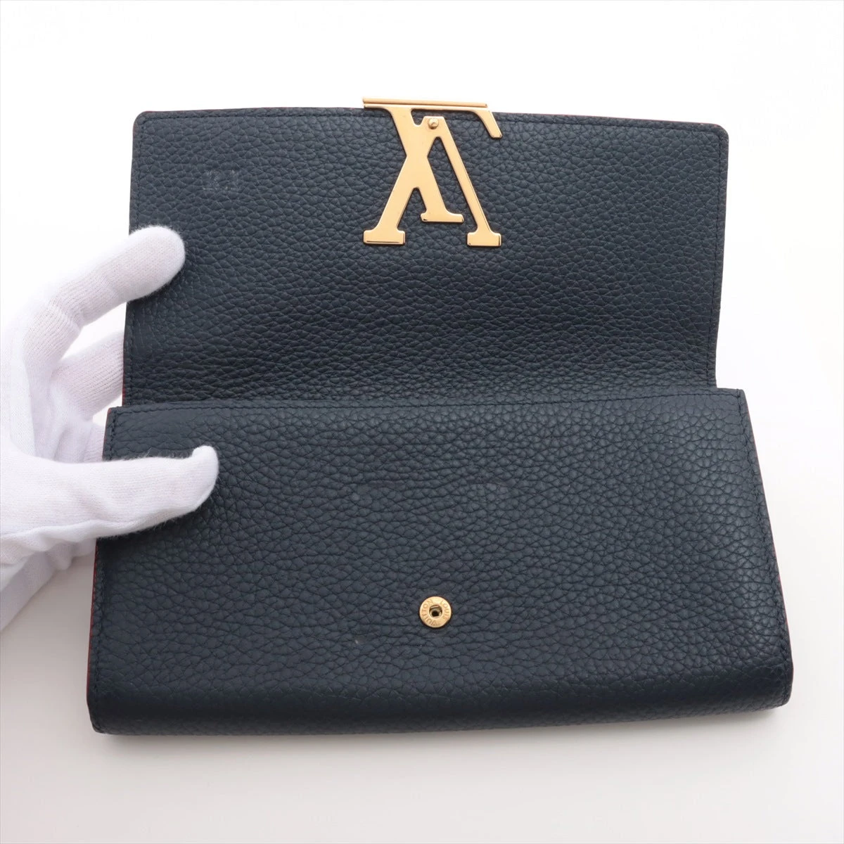 LV ポルトフォイユ・カプシーヌ M63739 長財布 マリーヌルージュ ヴィトン トリヨン ポルトフォイユカプシーヌ M63739 マリーヌ