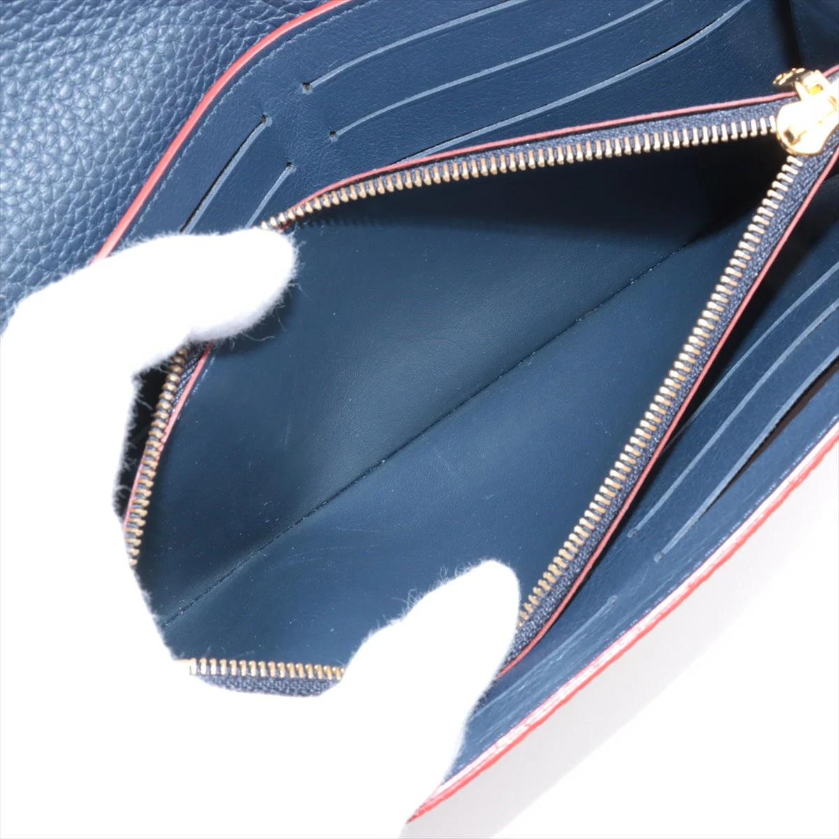 LV ポルトフォイユ・カプシーヌ M63739 長財布 マリーヌルージュ ヴィトン トリヨン ポルトフォイユカプシーヌ M63739 マリーヌ