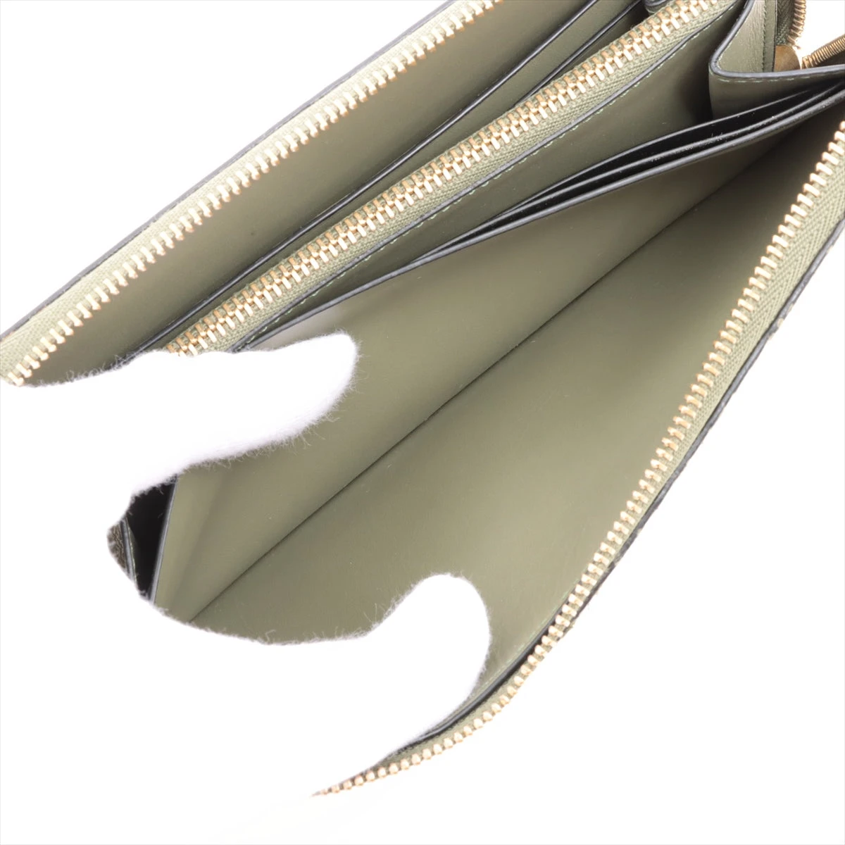 ✨付属品完備✨ロエベ 折り財布 ラウンドジップ アナグラム リピート レザー LOEWE】ロエベ『アナグラム リピート コンパクト ジップ