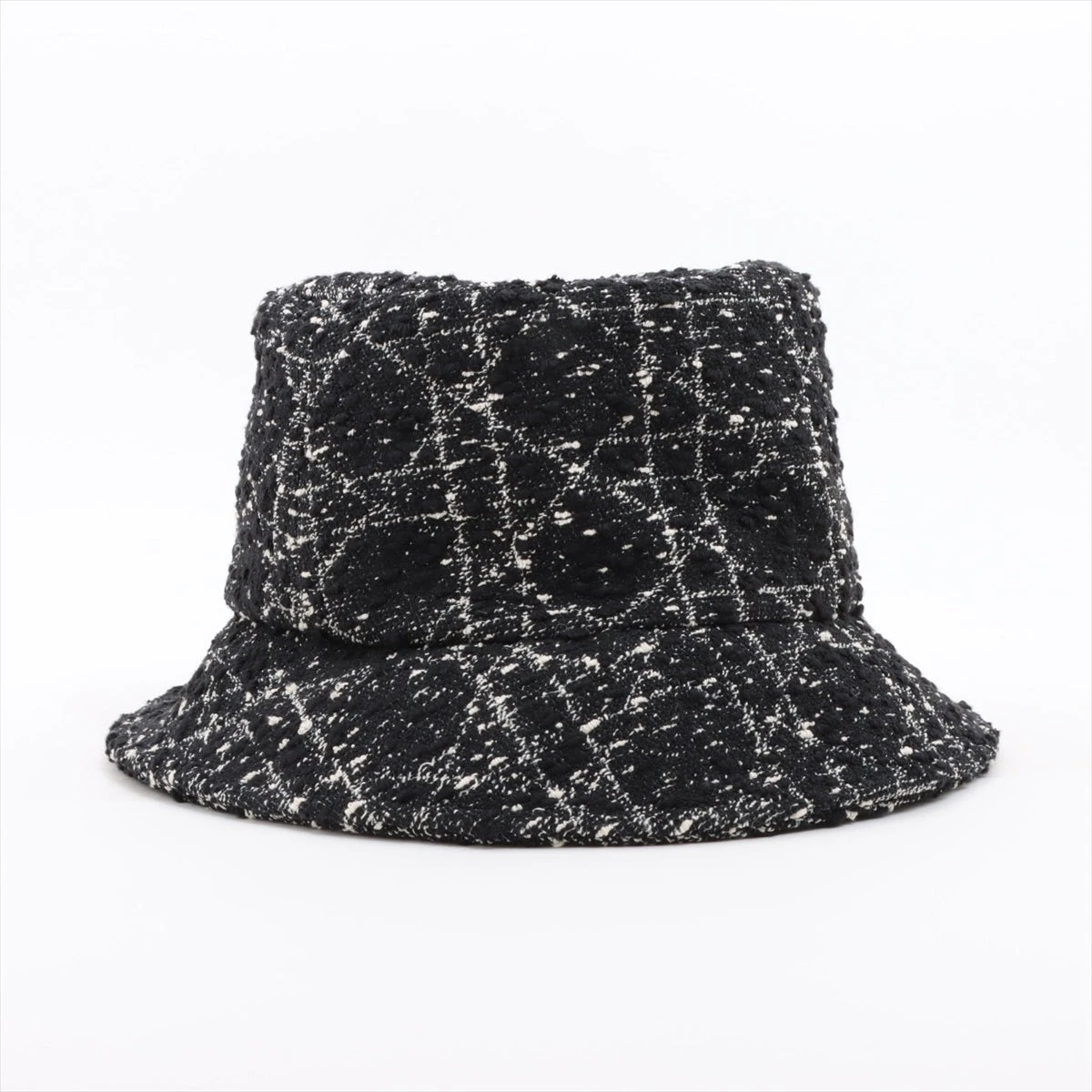 美品★クリスチャンディオール 24SS クロシュハット 44DTK985A134 ディオール 42TTC923A129 Teddy-D ボブハット マクロカナージュ
