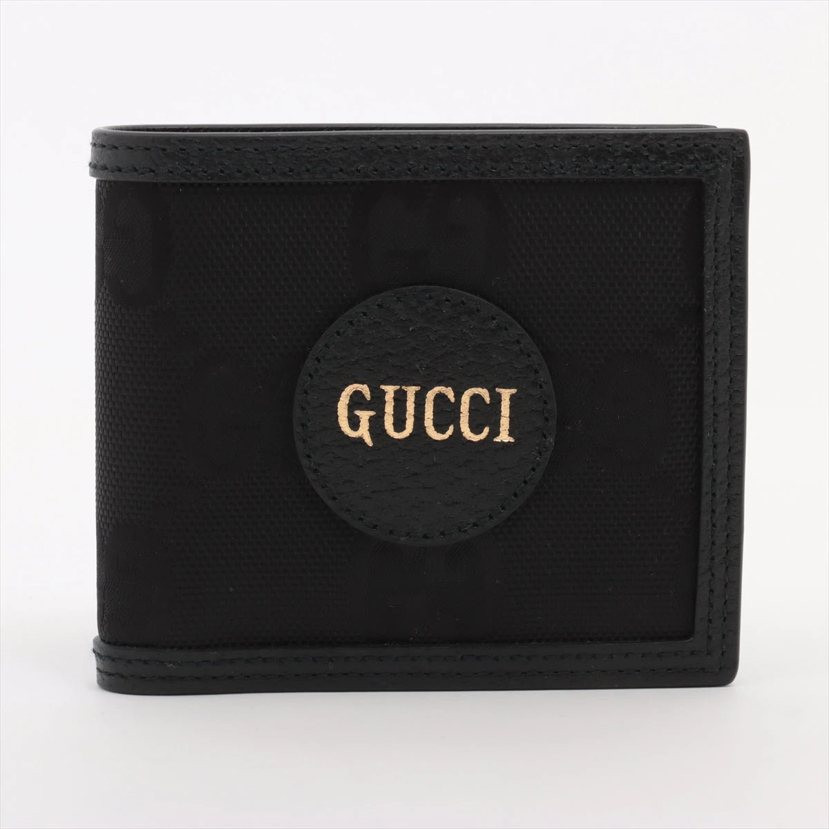 グッチ グッチ オフ ザ グリッド 625574 レザー×ナイロン 二つ折り財布  