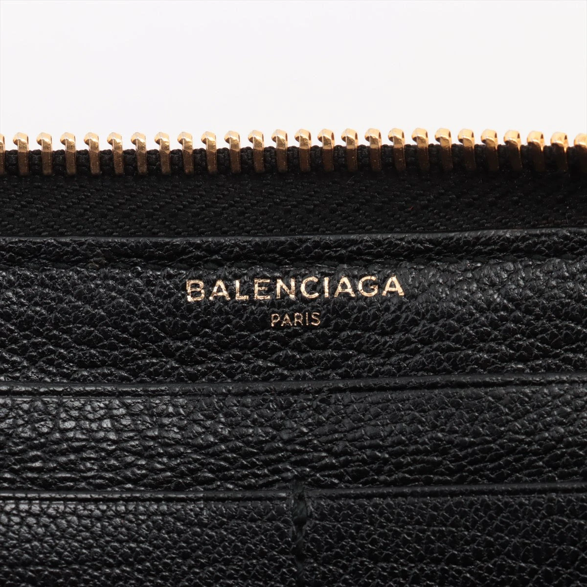 バレンシアガ クラシックコンチネンタル 390187 レザー ラウンドジップ