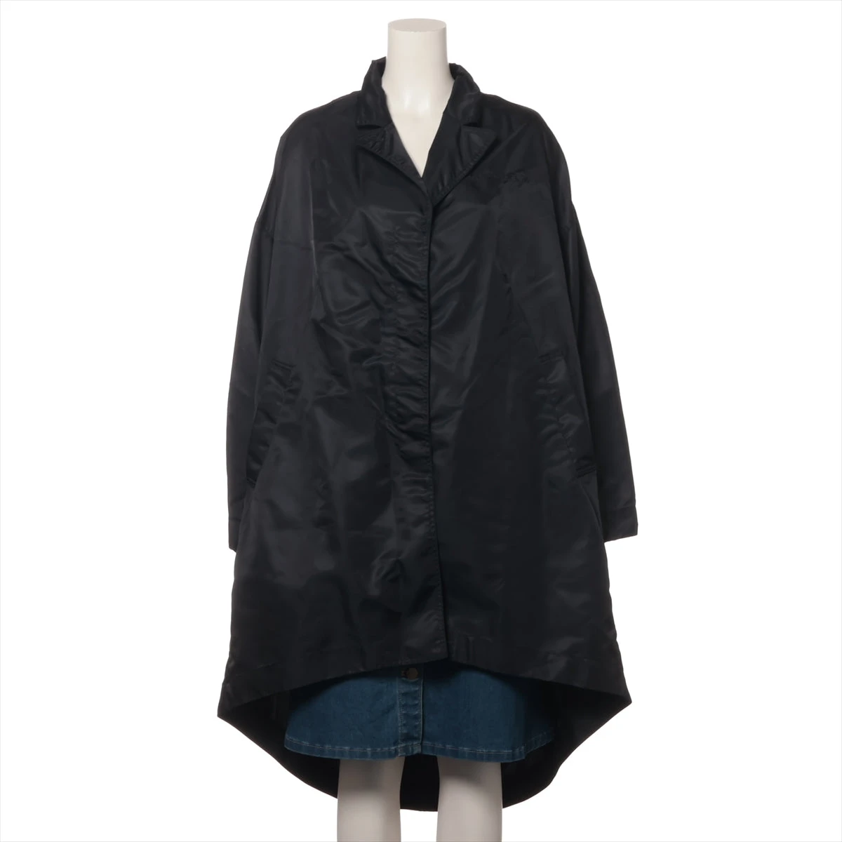 MM6 21AW ナイロン ナイロンジャケット 38 レディース ブラック 