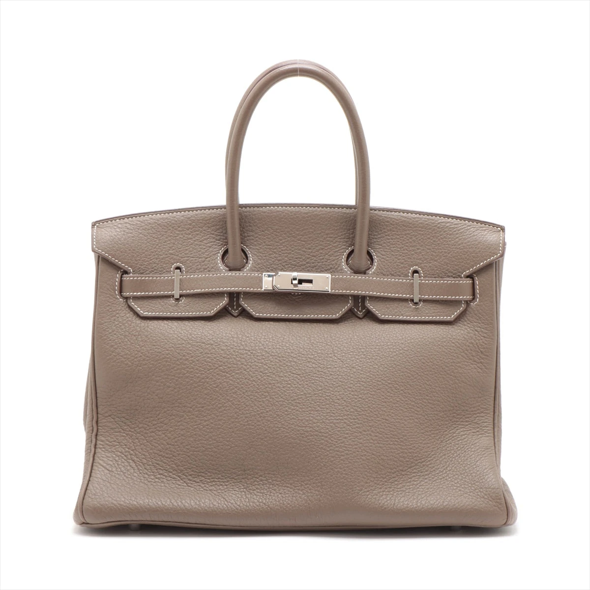 エルメス バーキン35 トリヨンクレマンス シルバー金具 □L:2008年