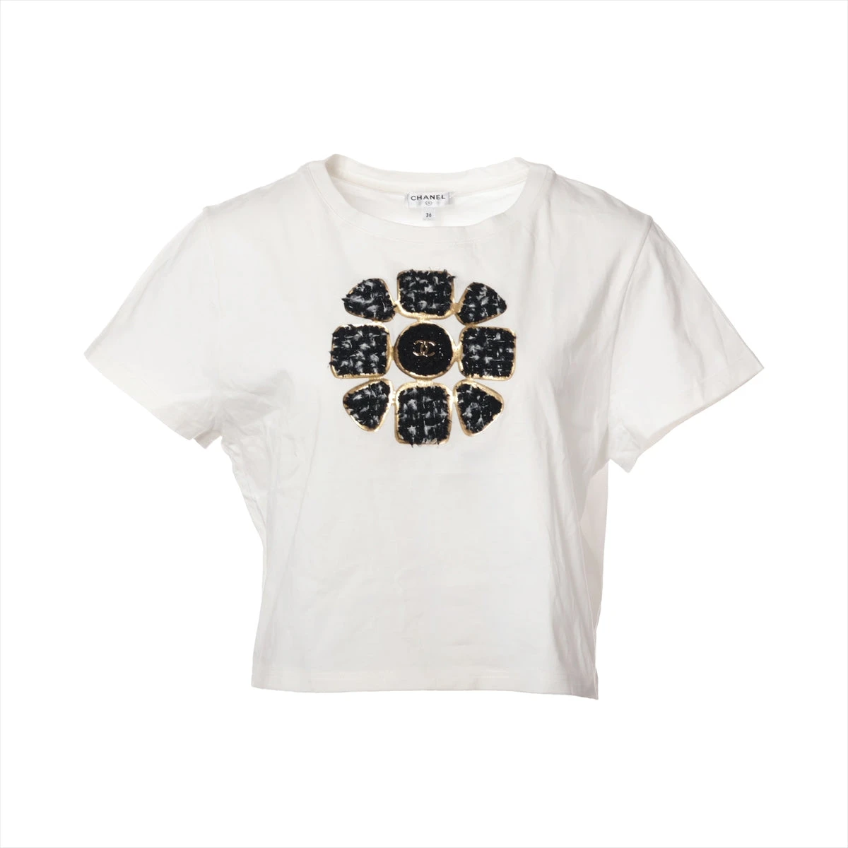 CHANEL - シャネル カメリアブローチ ココマーク Tシャツの通販