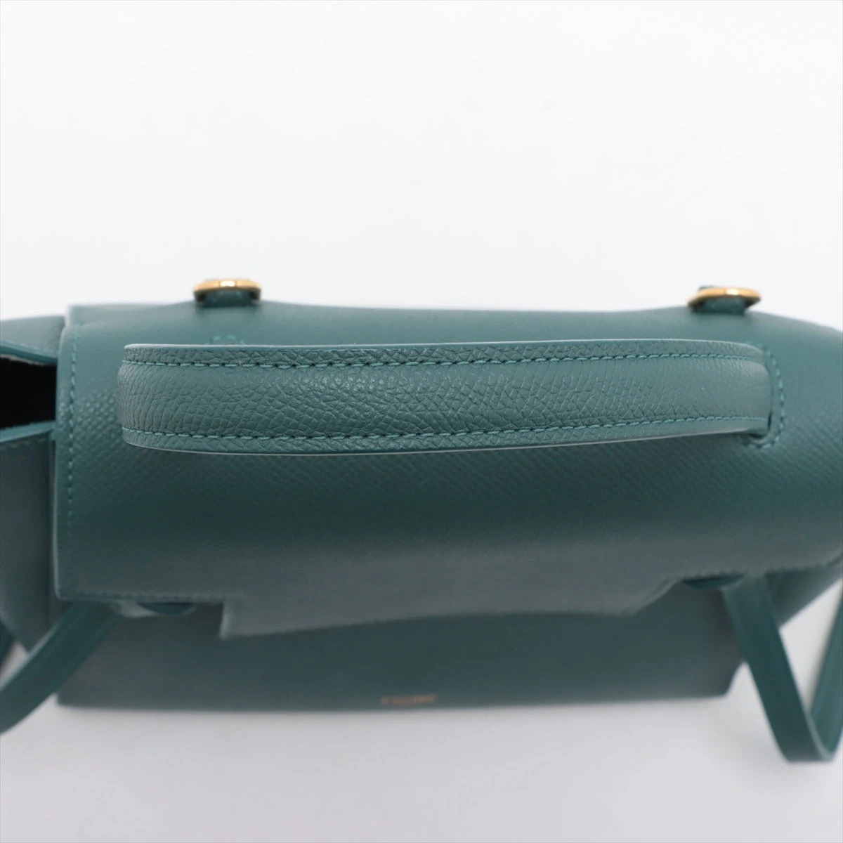 美品✨セリーヌ ベルトバッグ 2WAY トート ショルダー キャンバス×レザー セリーヌ ベルト バッグ celine トップ ハンドル バッグ 2way