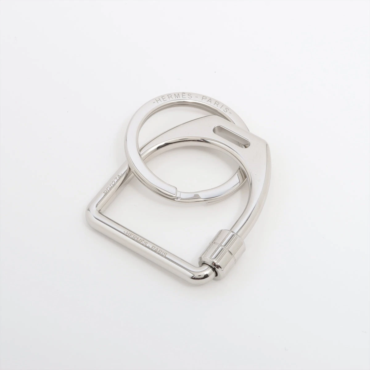 エルメス エトリエ キーリング GP シルバー BW023087｜中古