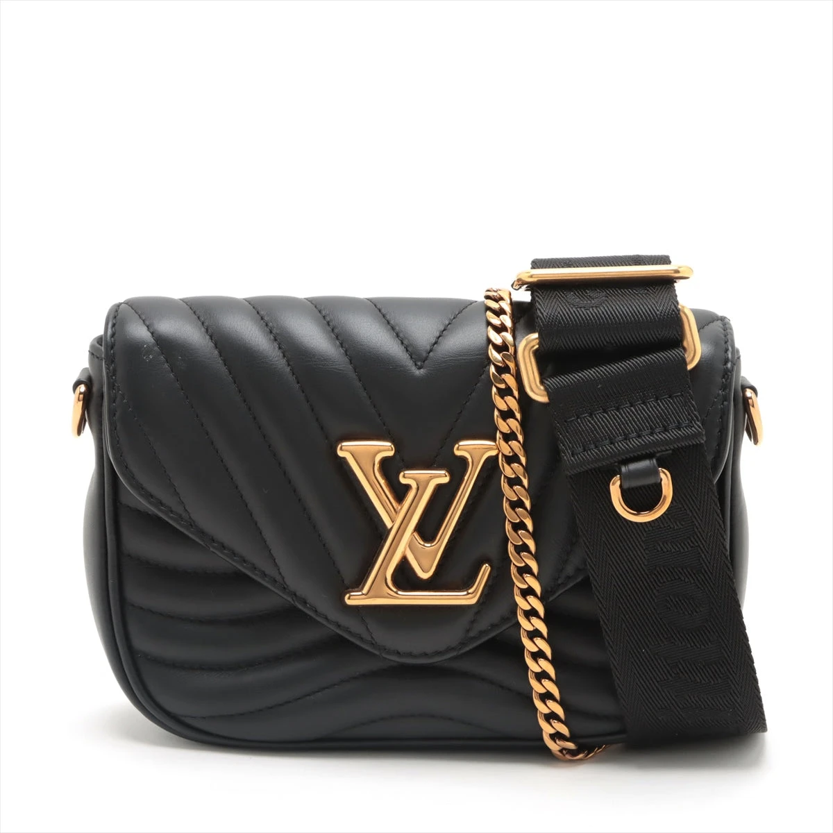 ヴィトン LVロゴ ミュルティ ポシェット M56461