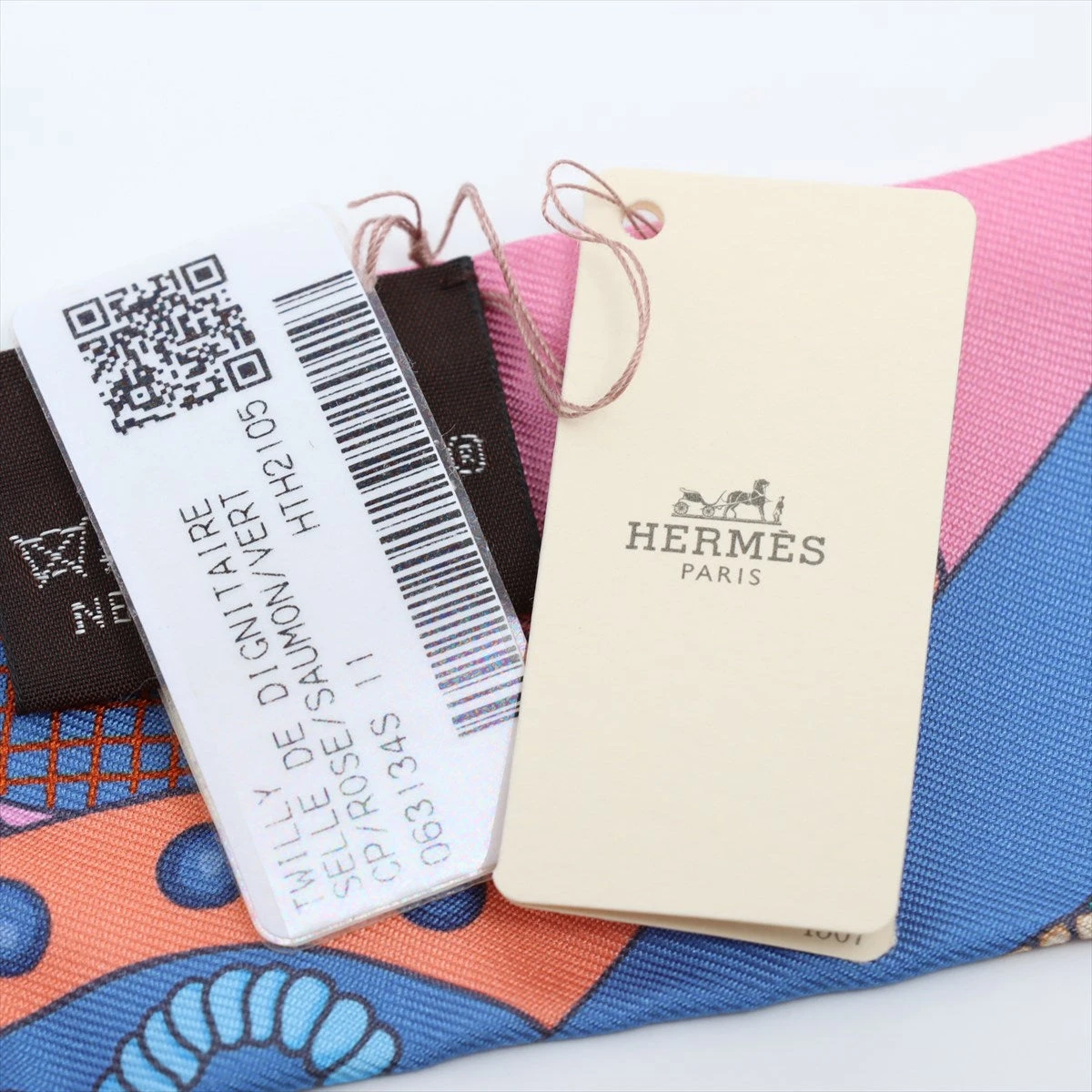 エルメス ツイリー SELLE DE DIGNITAIRE 高官の鞍 HERMES エルメス スカーフ ツイリー 『SELLE DE DIGNITAIRE(高官