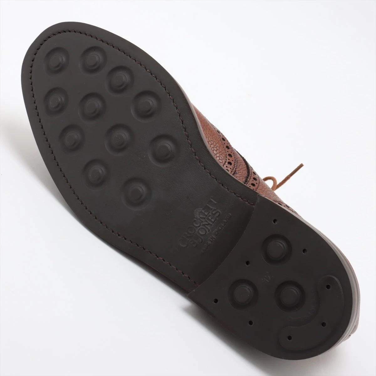 クロケットアンドジョーンズ　ブラウン　7 1/2 クロケットアンドジョーンズ/CROCKETT&JONES 7 1/2