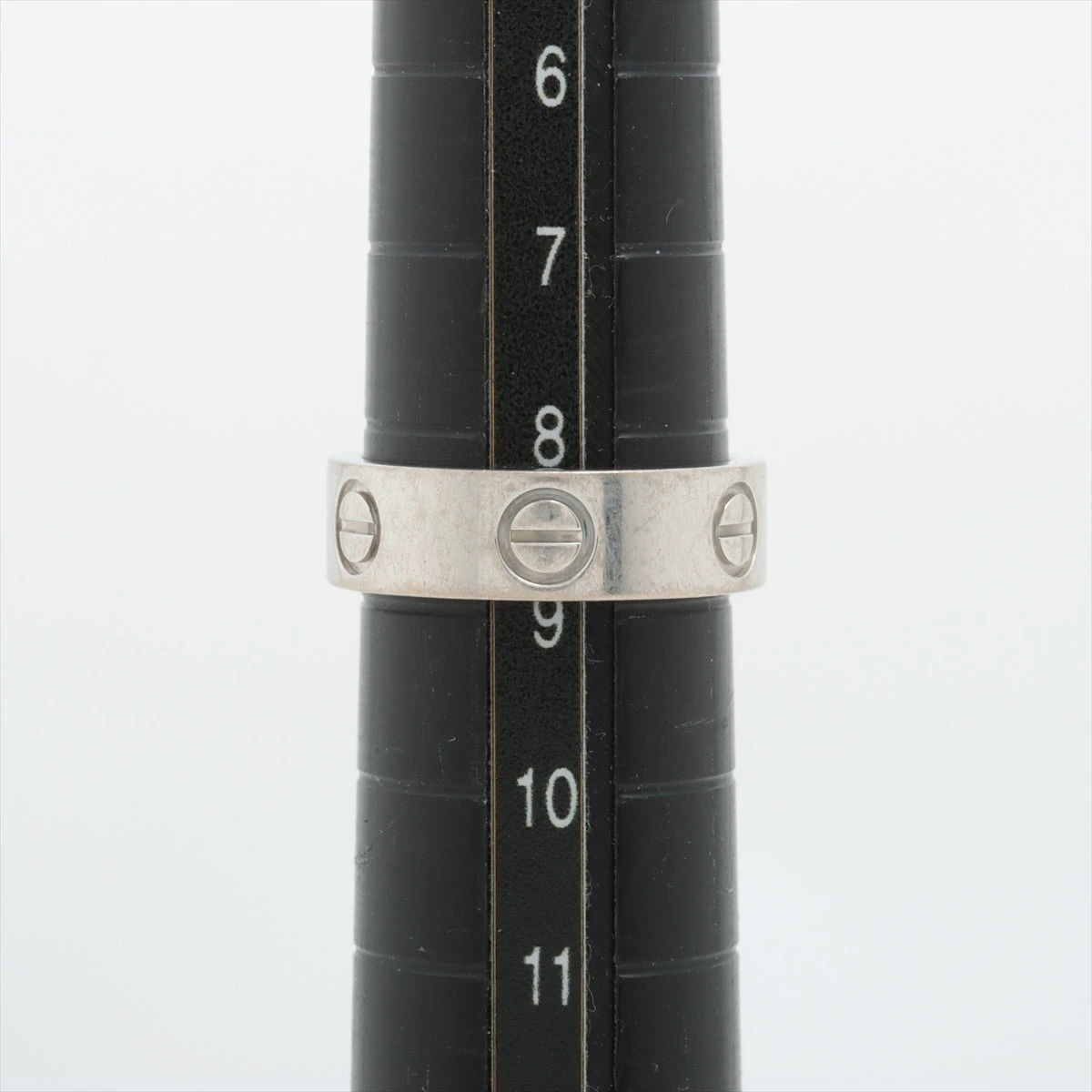 カルティエ ラブ リング 750(WG) 6.5g 49 A2326099｜中古