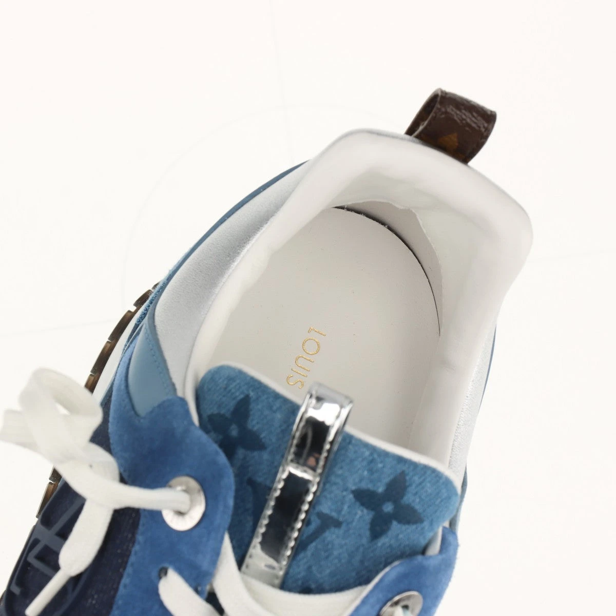 ヴィトン デニム　ネオランアウェイライン レディース 青 38 楽天市場】【靴】LOUIS VUITTON ルイ ヴィトン ランアウェイライン