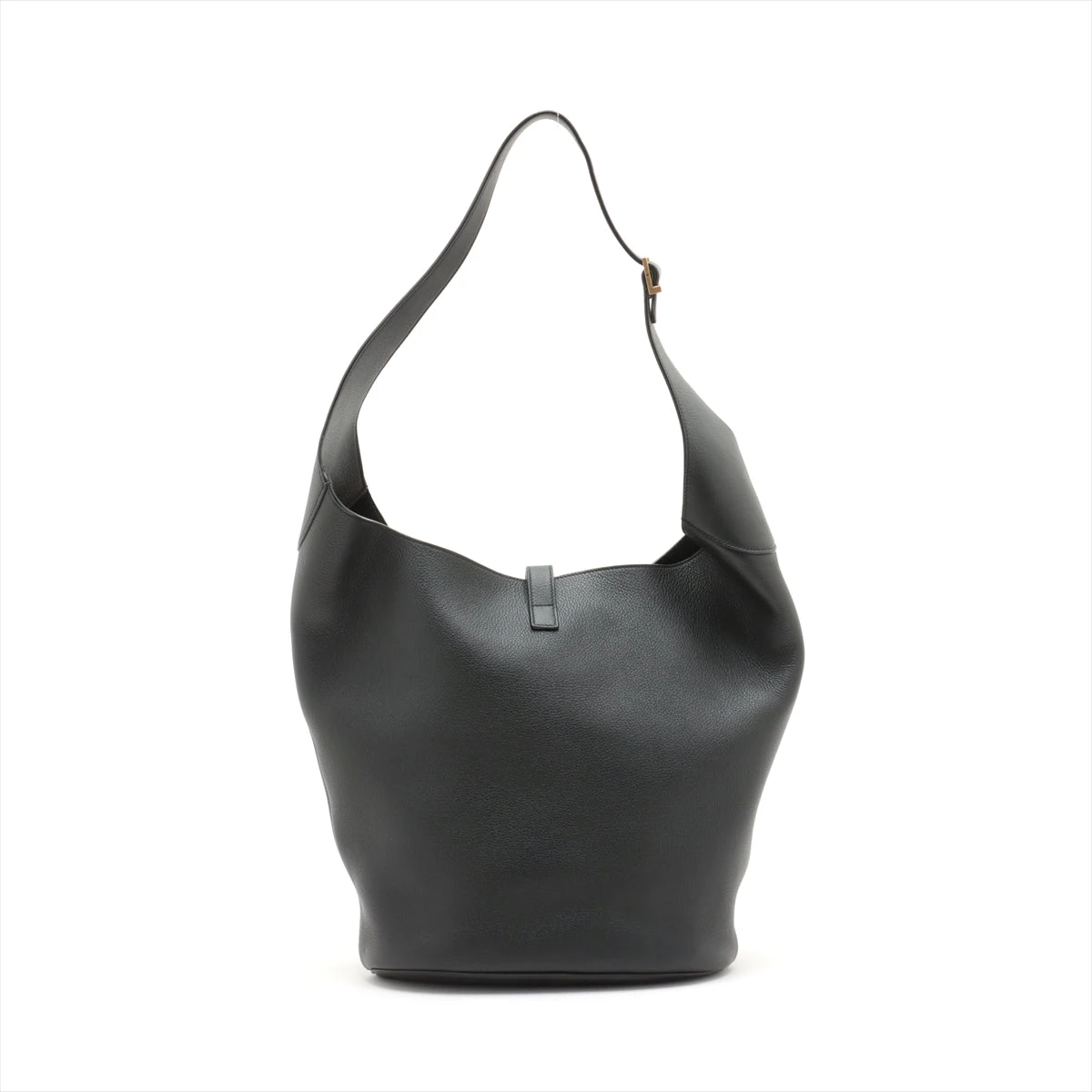 サンローランパリ ホーボー レザー ショルダーバッグ ブラック 793088