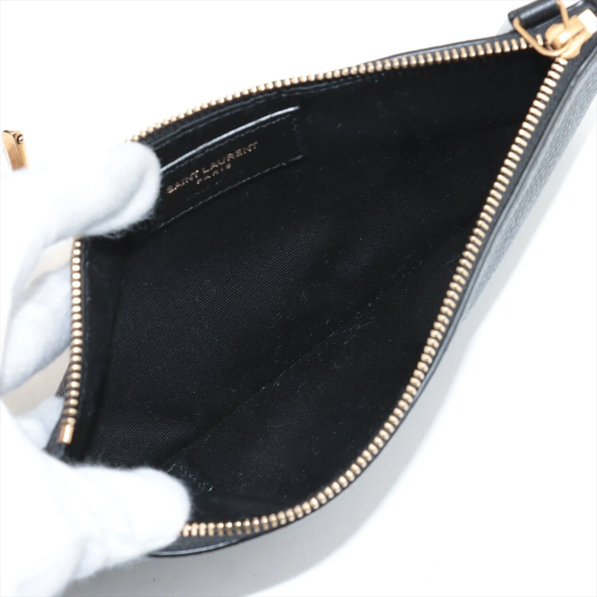 サンローラン ブラック ショルダーバッグ サンローランパリ ホーボー レザー ショルダーバッグ ブラック 793088