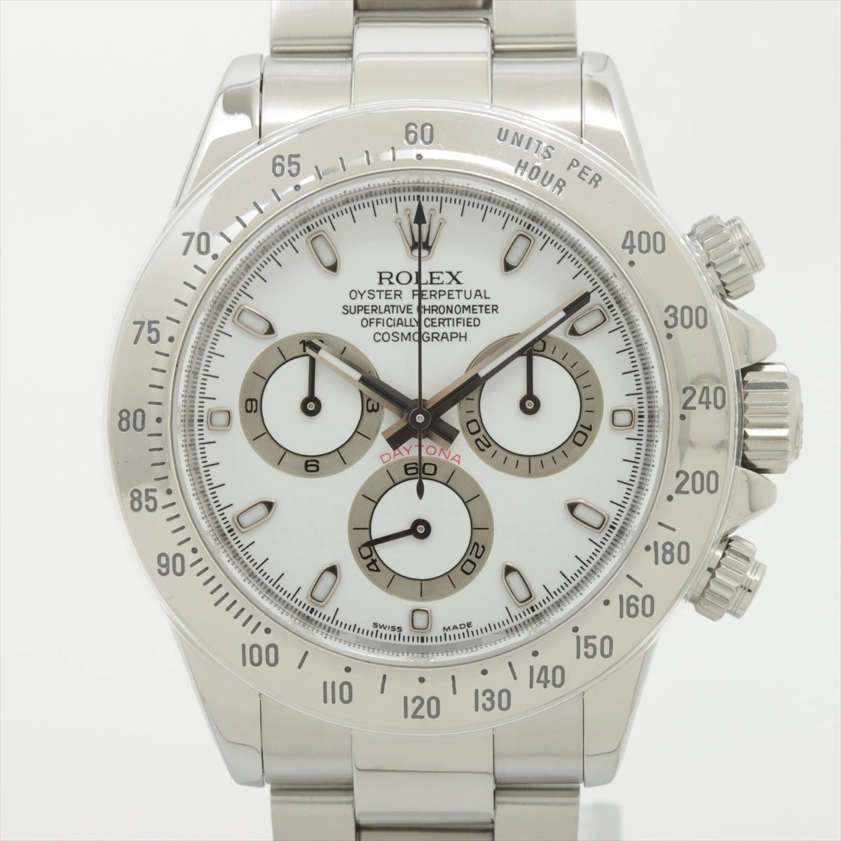 ロレックス コスモグラフデイトナ 116520 M120113 SS AT 白文字盤 あまりごま1