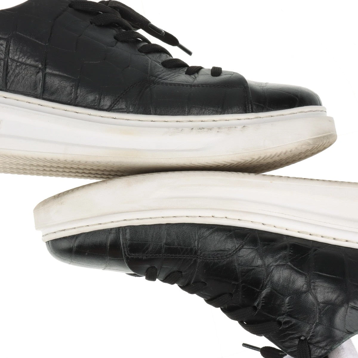 ヴィトン ビバリーヒルズライン 18年 クロコ型押し スニーカー 7 1/2