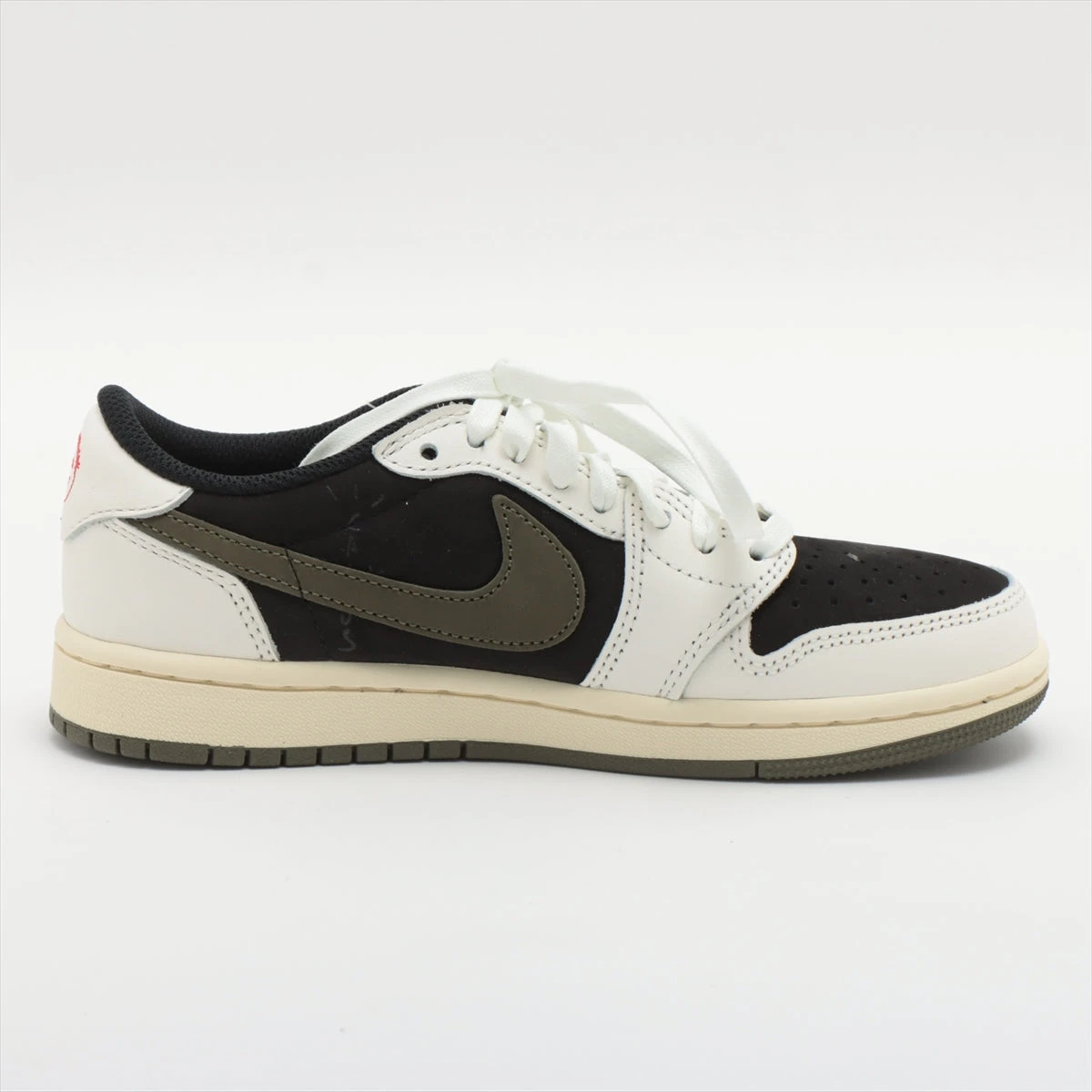 ナイキ×トラヴィススコット AIR JORDAN 1 LOW レザー×スエード