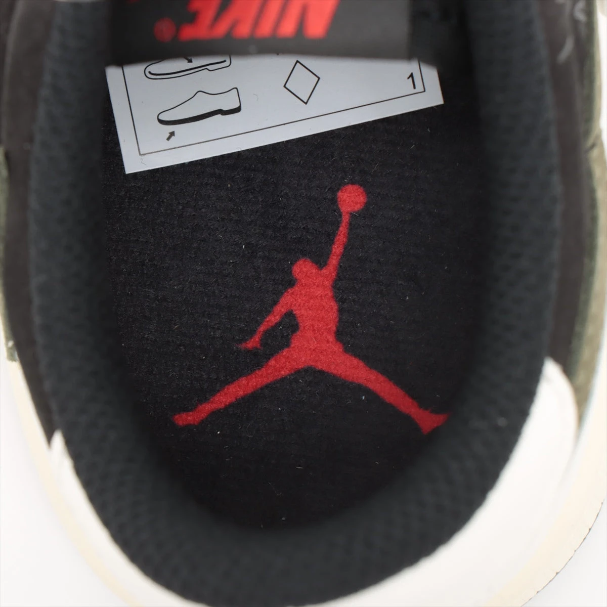 ナイキ×トラヴィススコット AIR JORDAN 1 LOW レザー×スエード