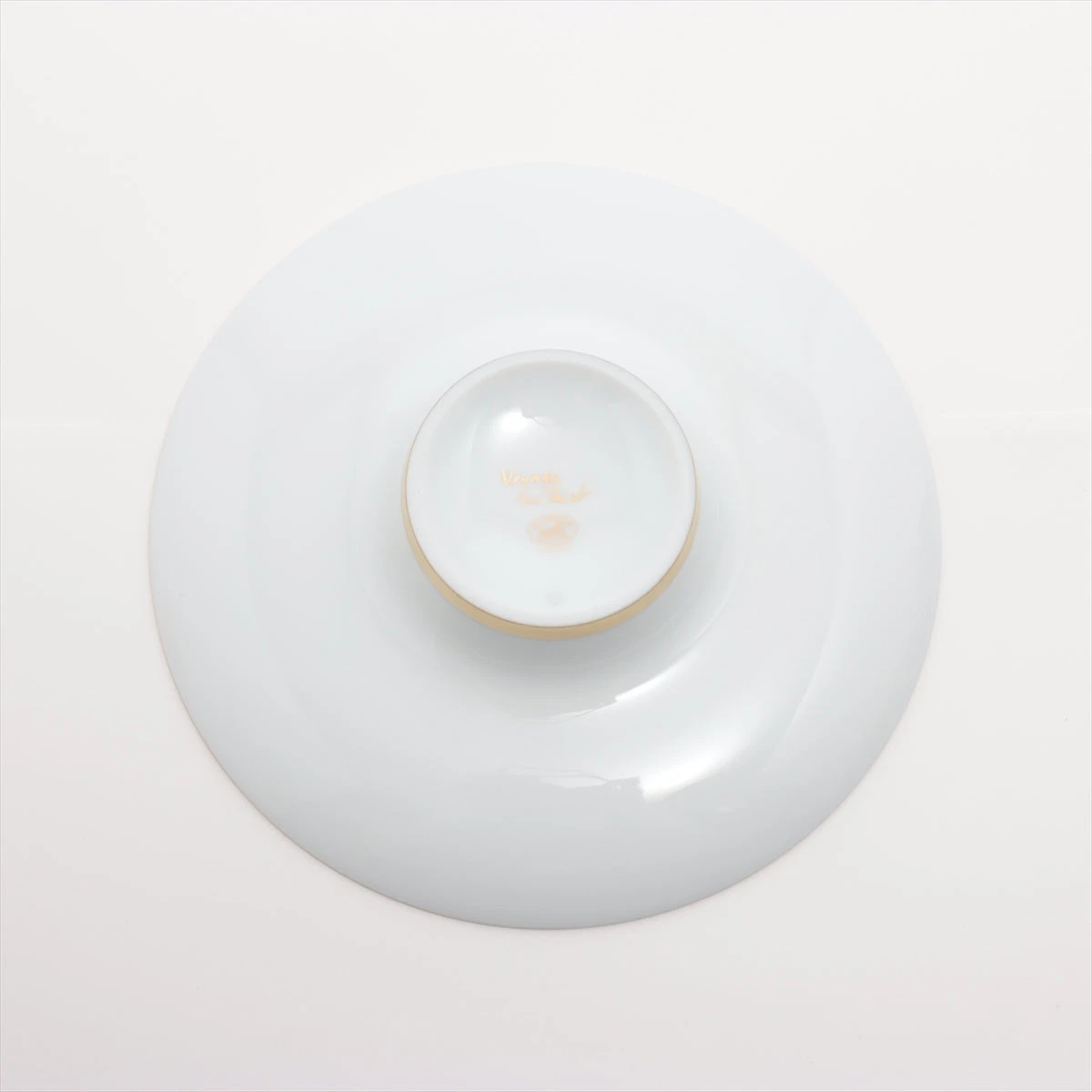 エルメス ヴォヤージュアンイカット カップ&ソーサー 陶器 底印
