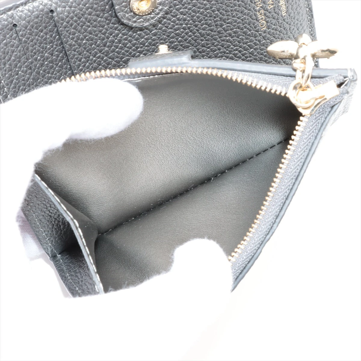 ヴィトン モノグラムアンプラント ポルトフォイユ リサ M12536 グレー