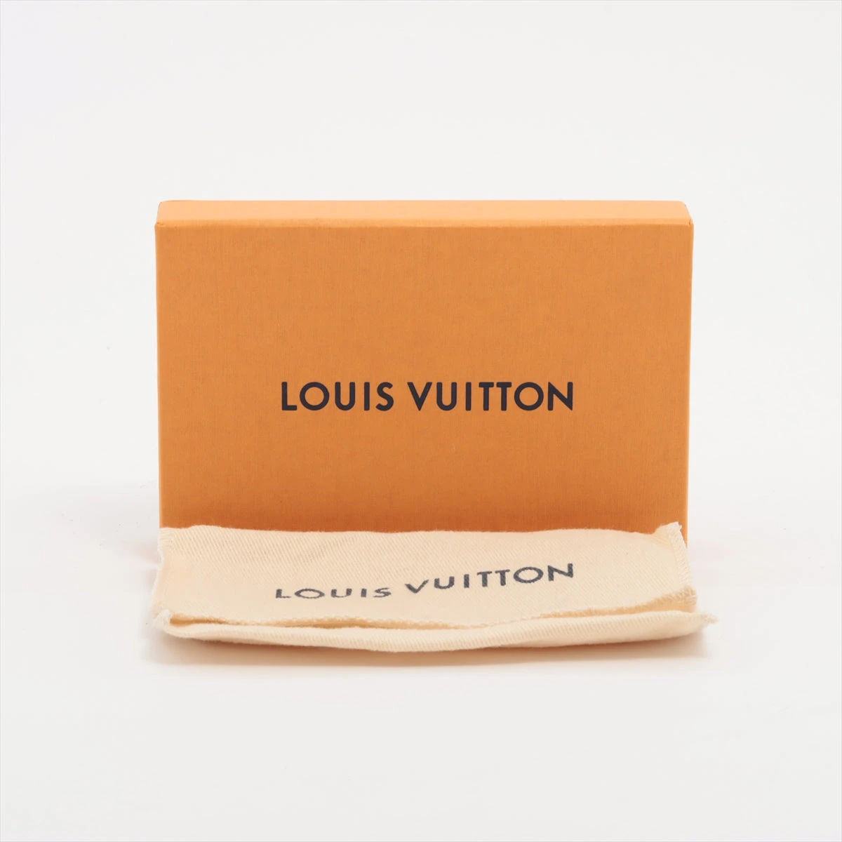 LOUIS VUITTON グレー キーホルダー キーリング LOUIS VUITTON 【送料無料】 ルイヴィトン ポルトクレ ノット