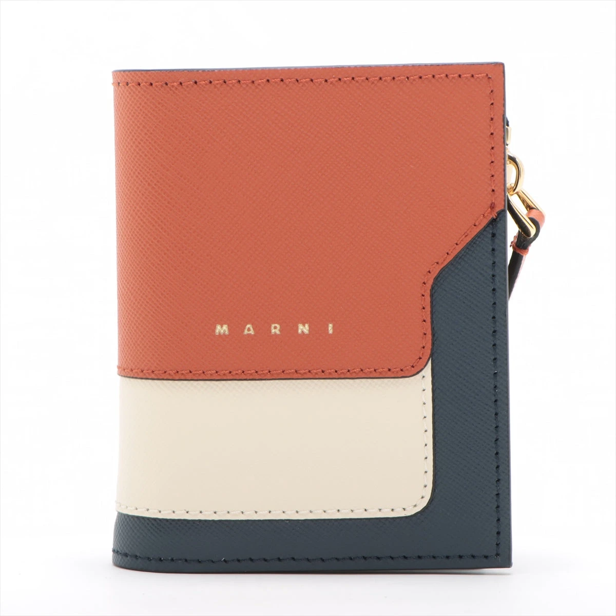 ✩美品✩ MARNI マルニ 長財布 未使用品 箱タグ付き スタッズ レッド