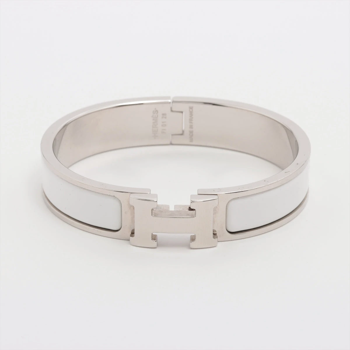 エルメス クリックHファン FI0128 バングル メタル×エナメル