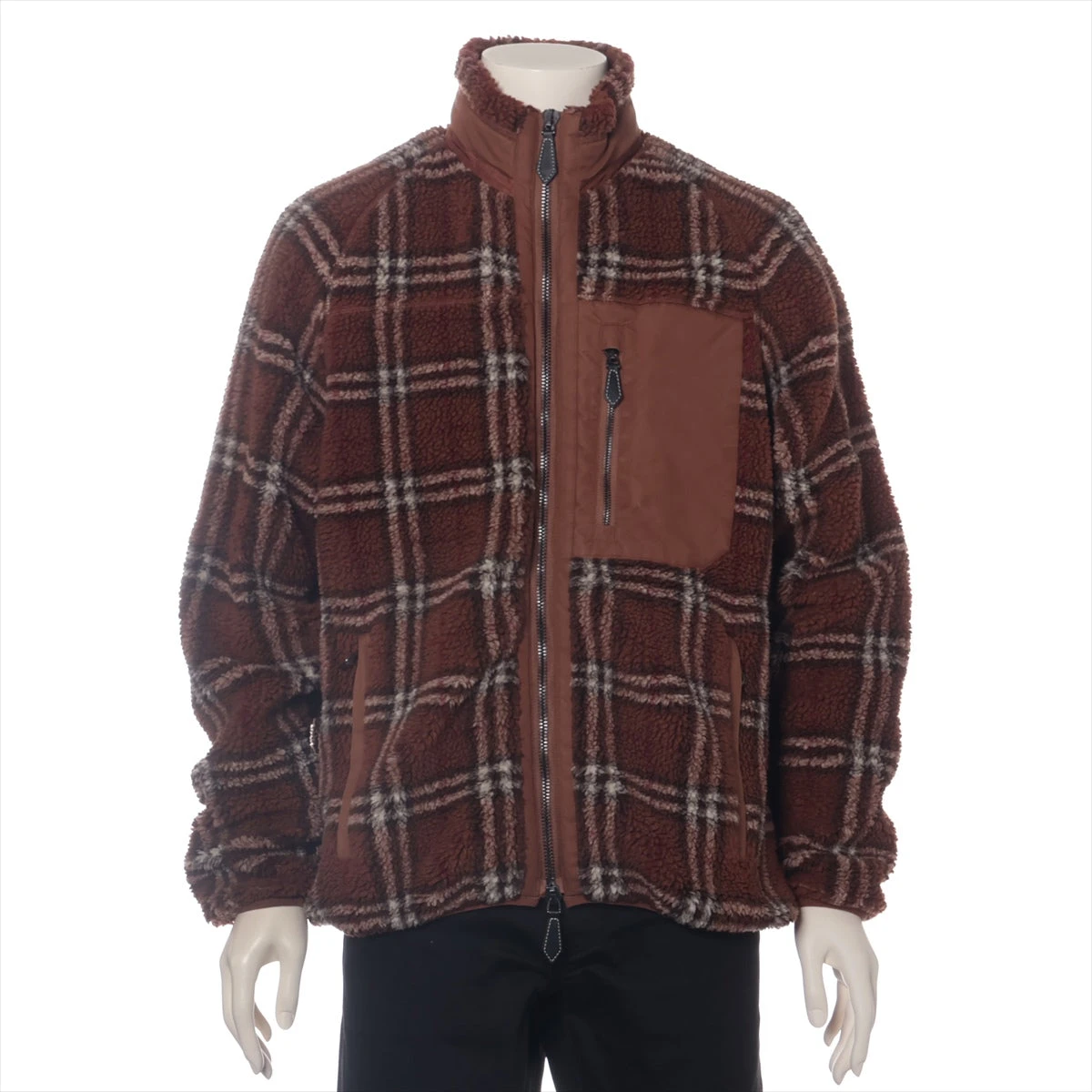 バーバリー ノバチェック ティッシ期 アクリル×ポリエステル