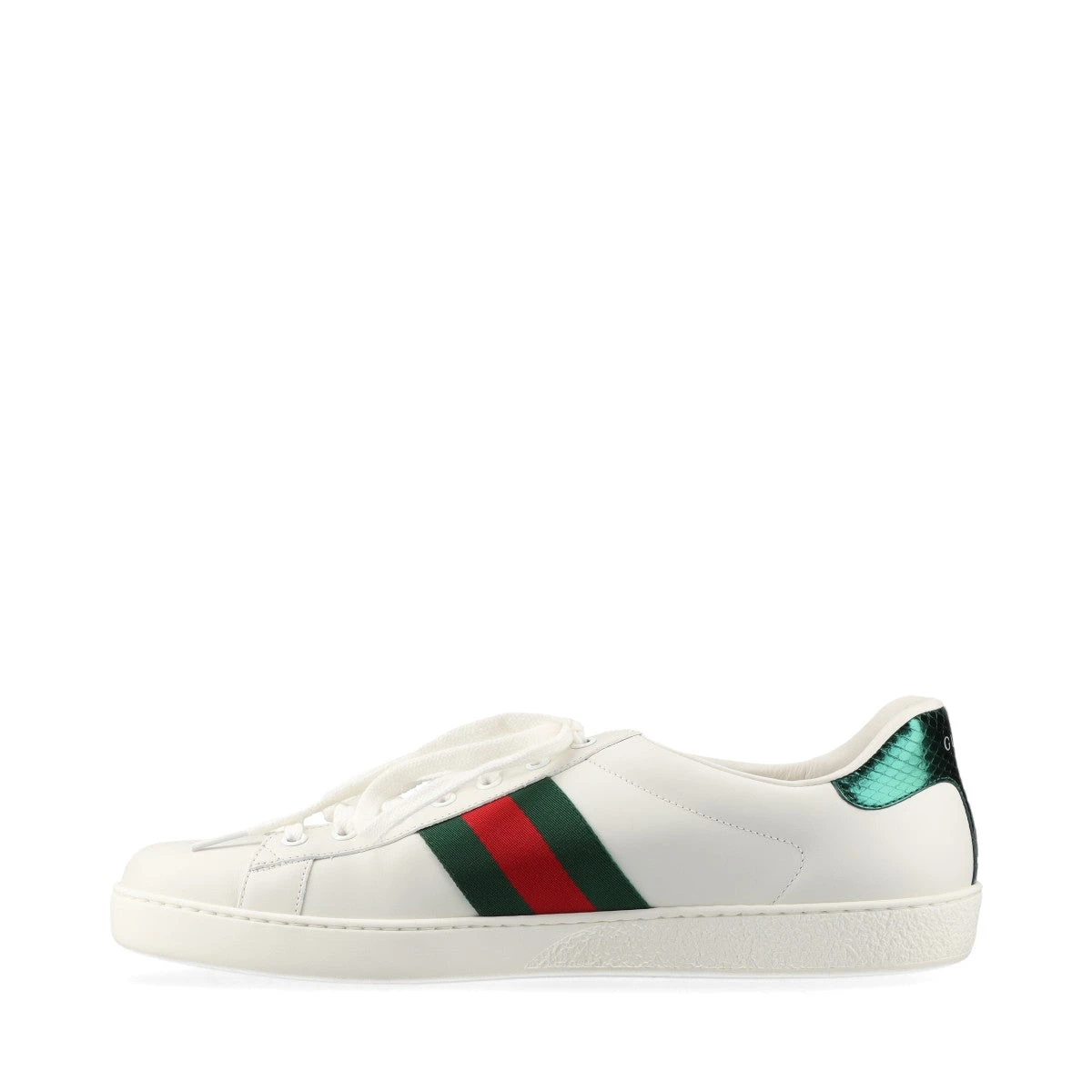 GUCCI GGスプリーム エース Bee シェリーライン レザー
