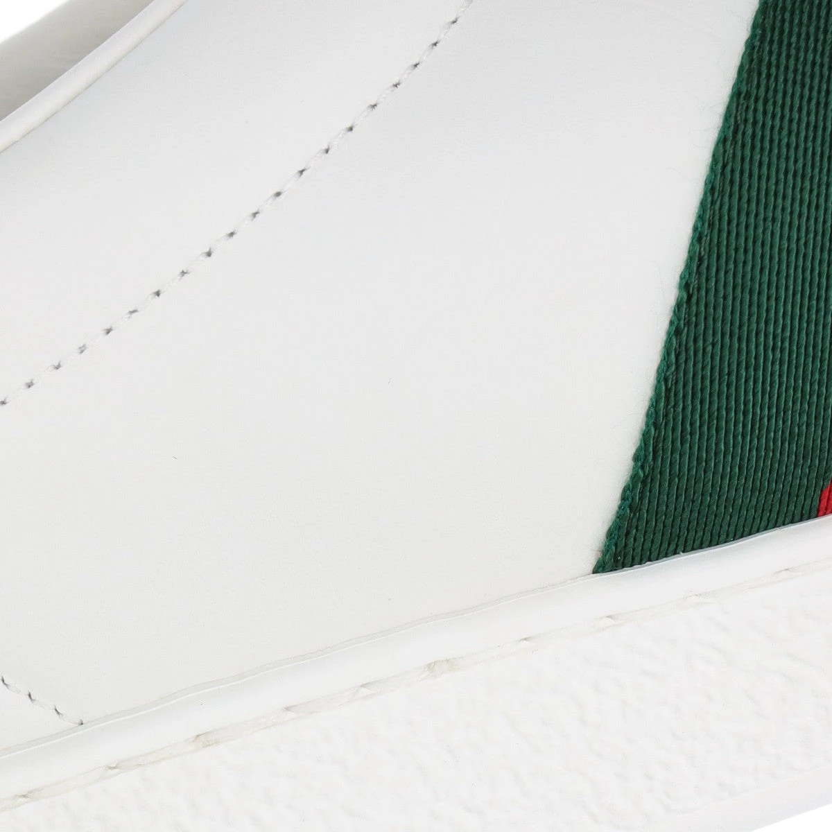 グッチ エース レザー スニーカー US11 メンズ ホワイト 456230