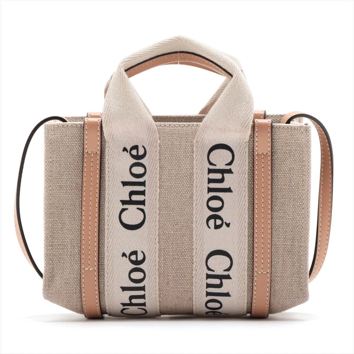 Chloé ハンドバッグ ベージュ キャンバス クロエ Chloe バッグ （ベージュ） -ファッション通販 FASHION