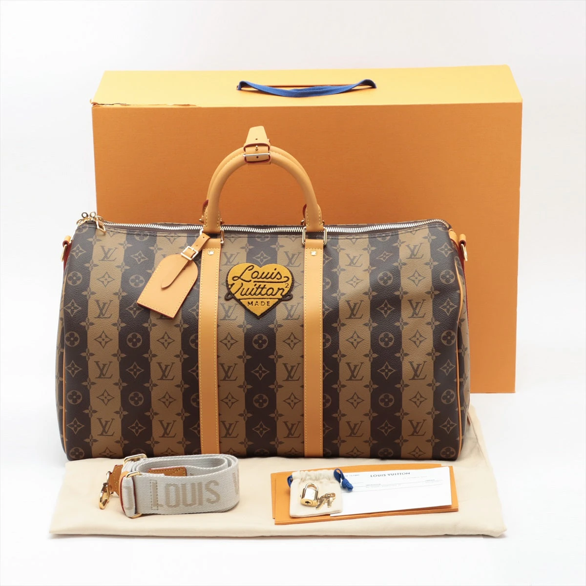 新品未使用 LouisVuitton ルイヴィトン NIGO キーポルバンド