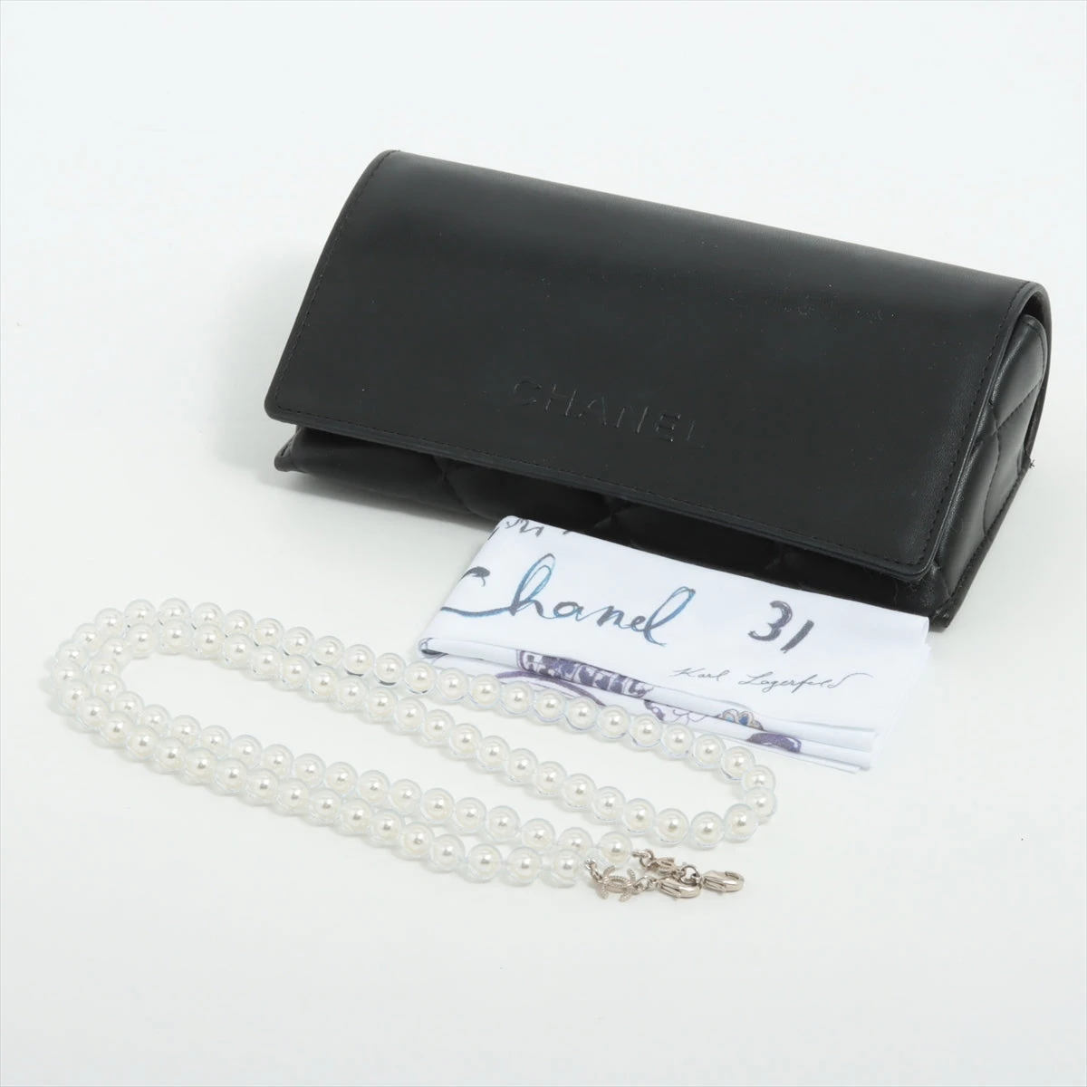 マリエ シャネル⭐︎パール付きサングラス 美品 シャネル CHANEL CHANEL サングラス 5482-H スクエア型 パール