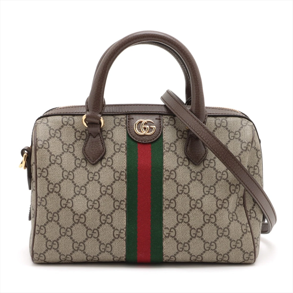 GUCCI グッチ GGスプリーム PVCxレザー 2WAYハンドバッグ 楽天市場】GUCCI グッチ GGスプリーム ハンドバッグ 2WAY ショルダー