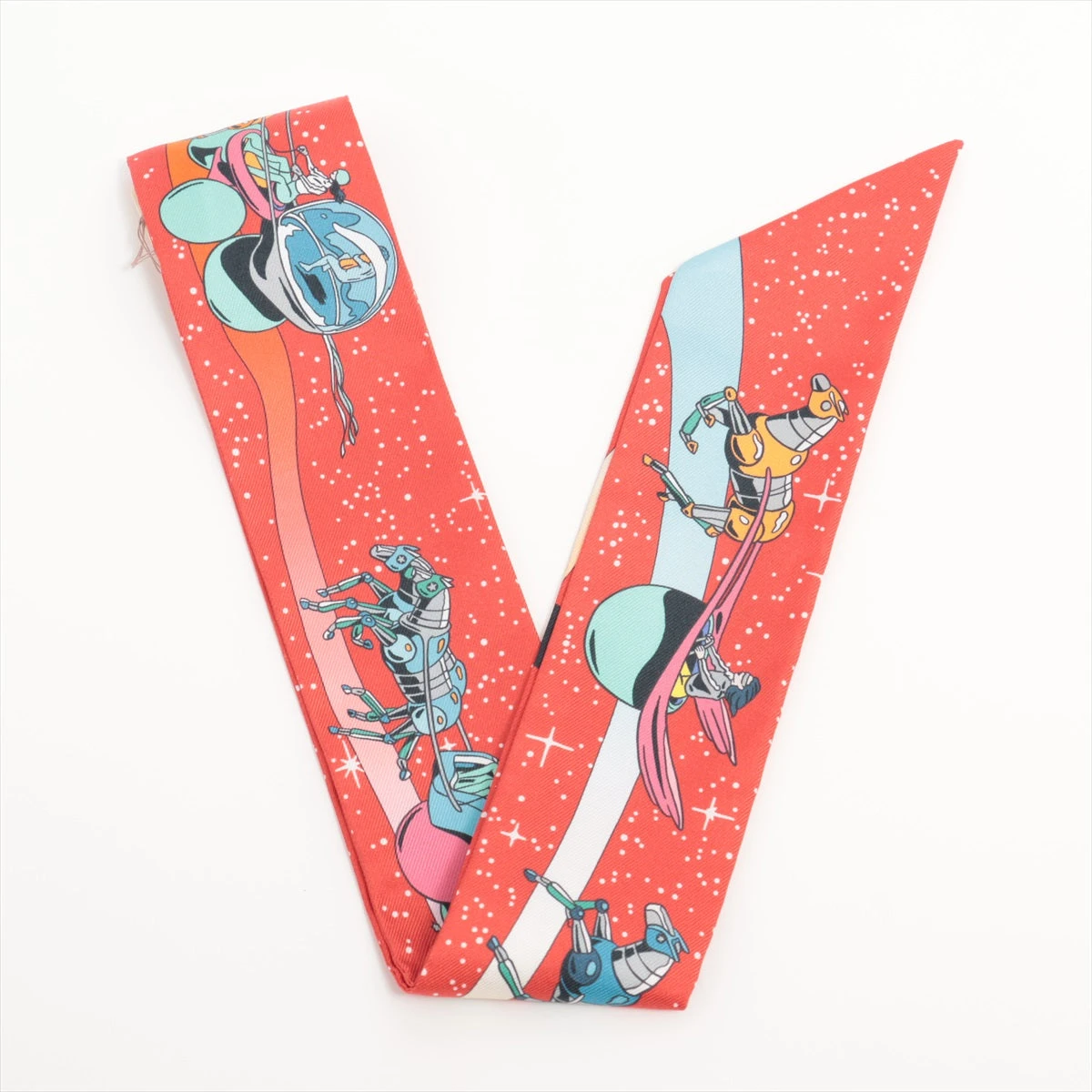 エルメスツイリースペースダービー新品タグ付きスカーフHERMES