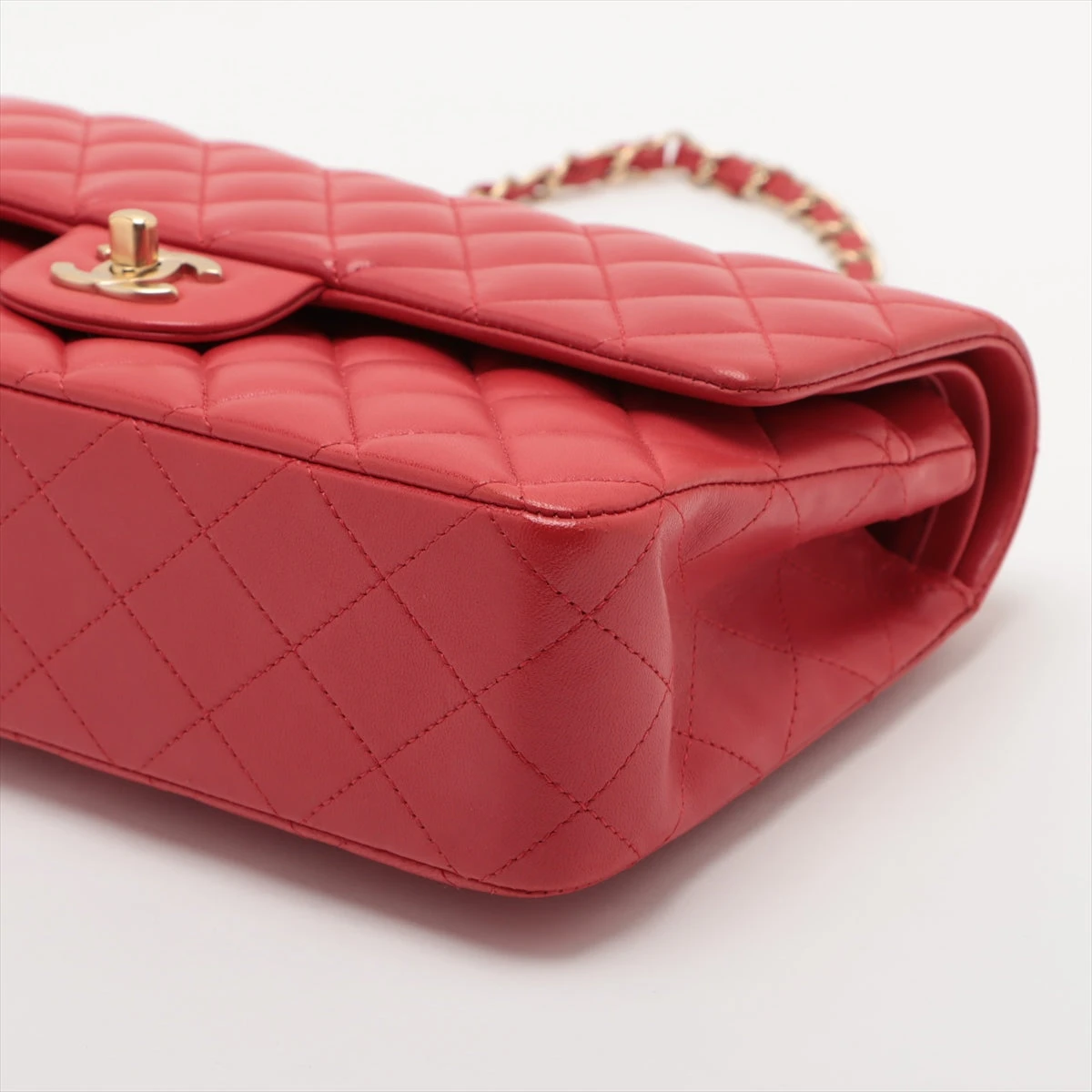 シャネル マトラッセ25 ラムスキン ダブルフラップ ダブルチェーン  