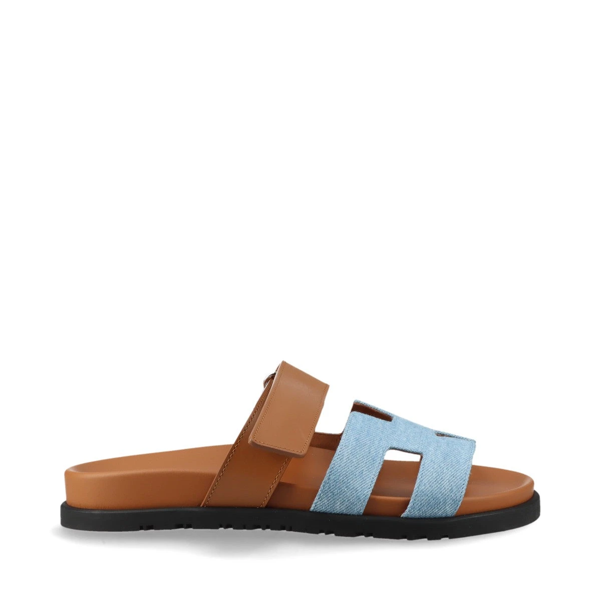 新色*HERMES*シプレ レザーサンダル ダークブラウン メンズ エルメス シプレ レザー サンダル EU42 メンズ ブラウン