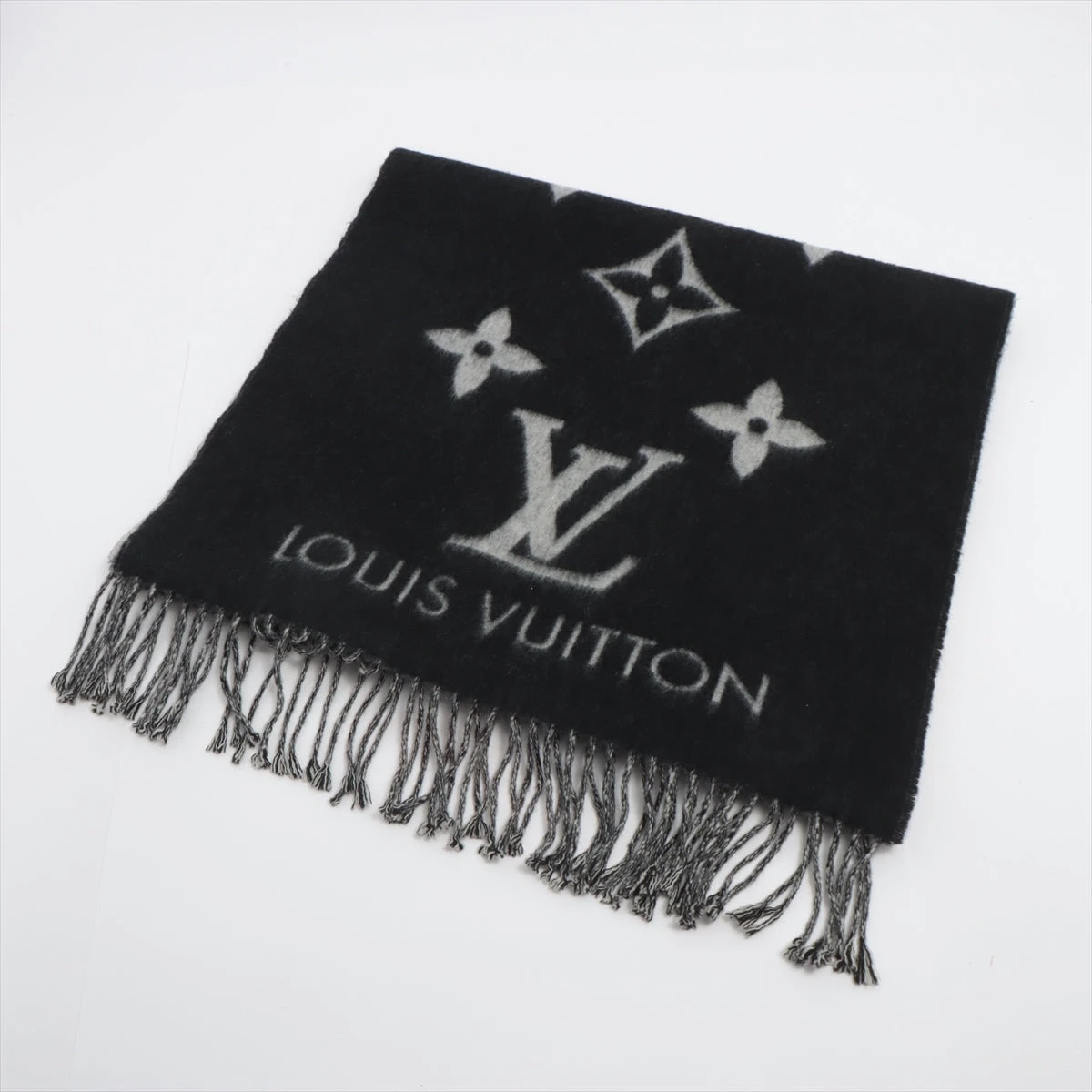 ヴィトン 401486 エシャルプ レイキャビック マフラー カシミヤ