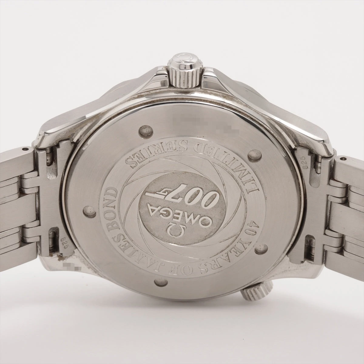 オメガ シーマスター 007 ジェームズ・ボンドモデル 2537.80 SS AT 青