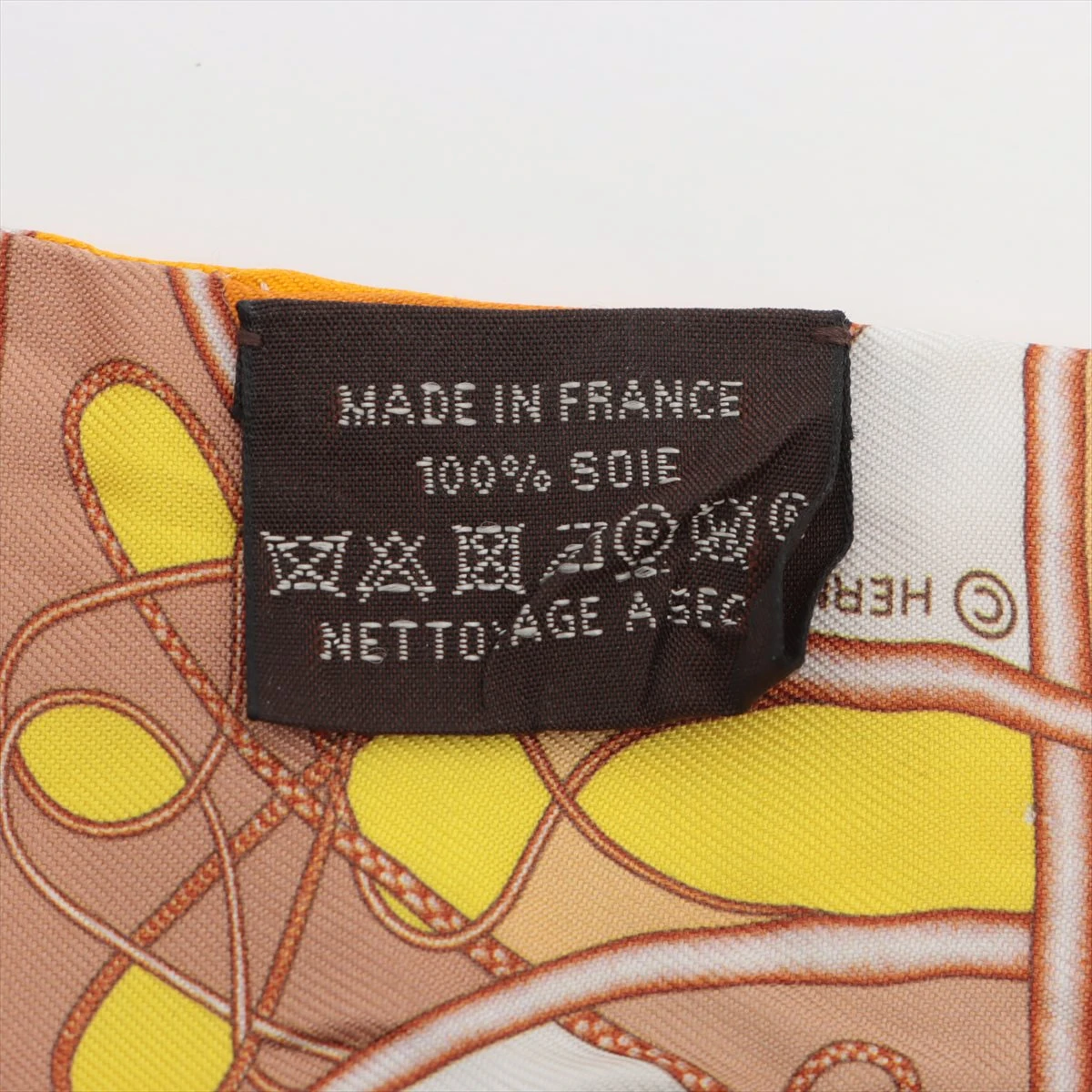 エルメス ツイリー Coup de Fouet au Bloc スカーフ シルク