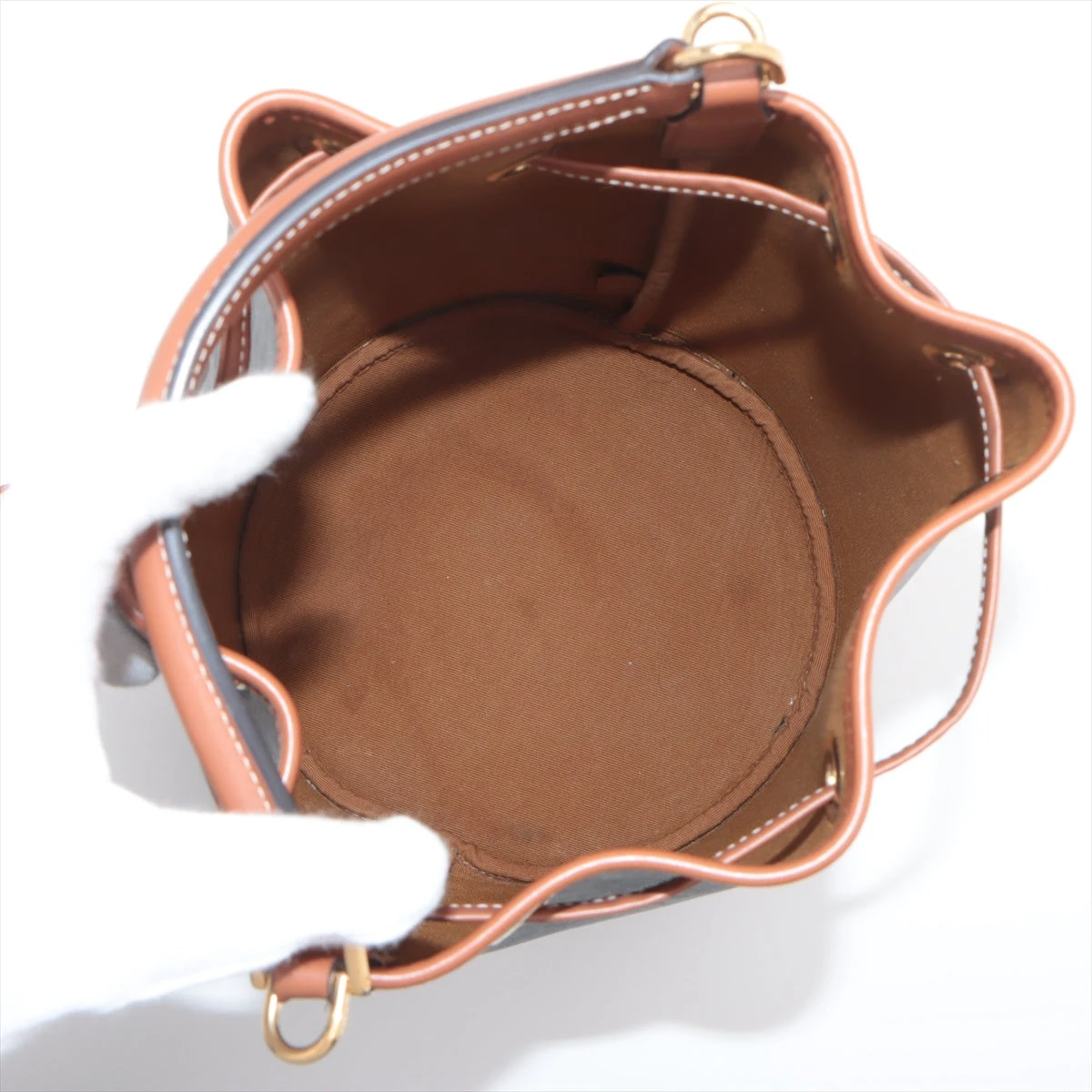 【人気☆】Celine セリーヌ クララ ショルダーバッグ セリーヌ トリオンフ クララ PVC×レザー 2WAYショルダーバッグ