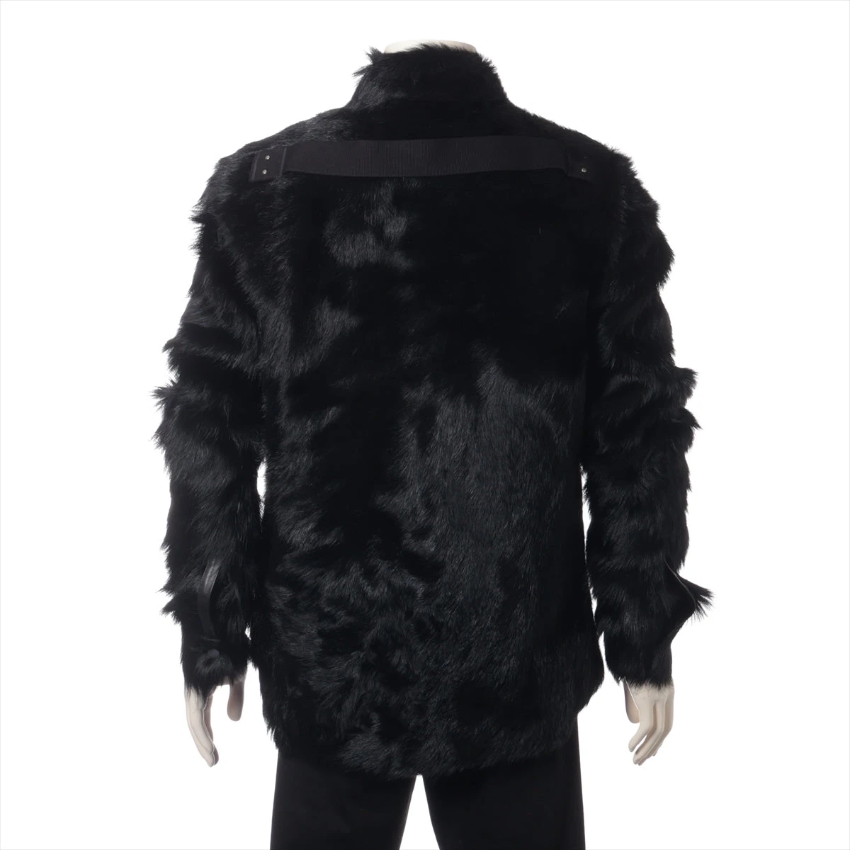 リックオウエンス ファー ジャケット I46 メンズ ブラック RU02A5729