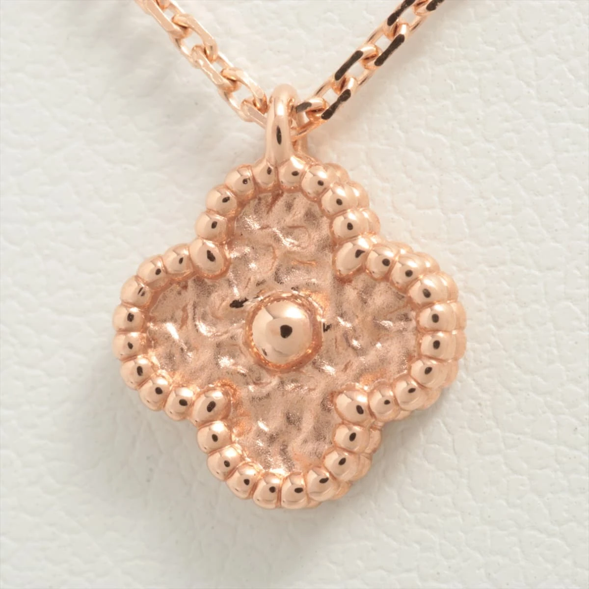 ヴァンクリーフ&アーペル スウィートアルハンブラ ネックレス 750(PG  