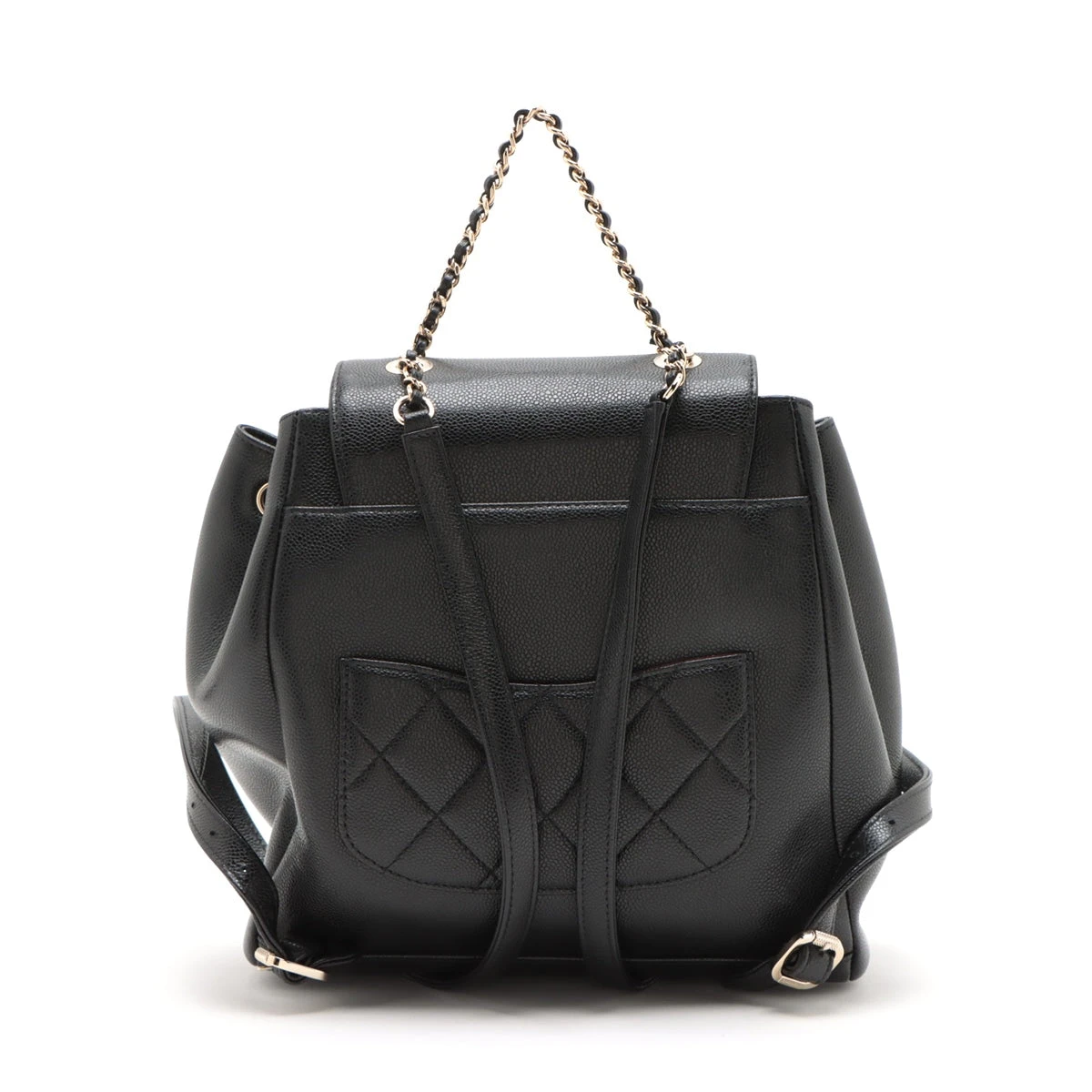 シャネル ビジネスアフィニティ キャビアスキン チェーン